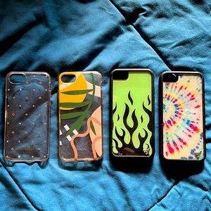 4 pack iphone SE/7 cases